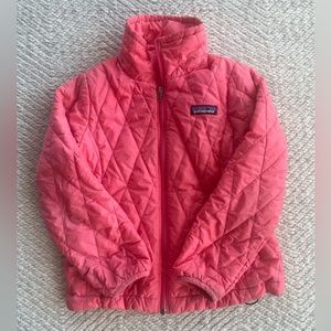 Patagonia Kids’ Nano Puff Jacket in Pink
